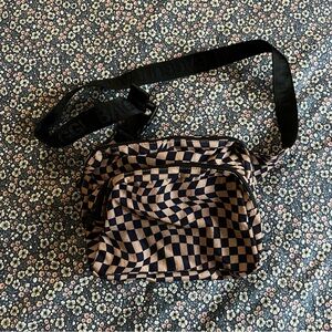 Trippy Checker Baggu Fanny Pack